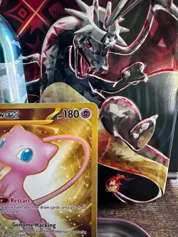 Pokemon TCG Mew EX Hyper Rare 205/165 Scarlet& Violet 151 - Image 3