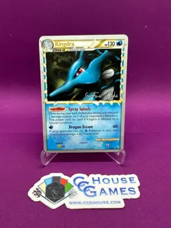 2011 Pokemon TCG World Championship - Kingdra 85/95 (Non Holo) *CCGHouse* - Image 1
