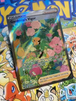 Gardenia's Vigor GG61/GG70 Rare Ultra Crown Zenith Galarian Gallery Pokemon NM - Image 2