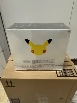 Pokemon TCG: 25th Anniversary Celebrations Elite Trainer Box (2021) 820650809439 - Image 1
