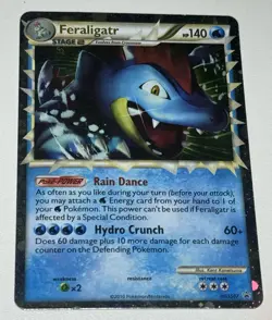 Feraligatr Pokemon 2010 Heart Gold Soul Silver Black Star Promo HGSS07 - Image 1