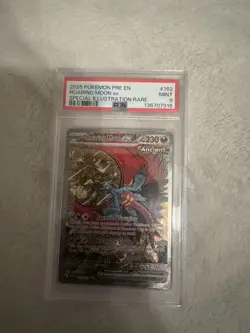 2025 POKEMON PRE EN ROARING MOON ex SPECIAL ILLUSTRATION RARE PSA9 - Image 2