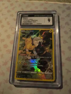 2022 😺 CGC-9 - TG05/TG30 Pokemon Lost Origin Trainer Gallery Pikachu Holo - Image 1