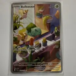 Pokemon Bulbasaur 143/142 Illustration Rare Holo Sv07: Stellar Crown HP70 - Image 1