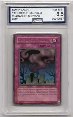 CALL OF THE HAUNTED YUGIOH UNLIMITED #PSV-012 HOLO #00040557 NM-MT+ 8.5! 2002 - Image 1