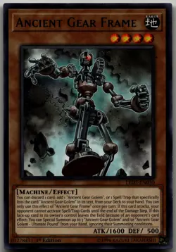 Ancient Gear Frame Rare Legendary Duelists: Ancient Millennium LED2-EN030 LP - Image 1