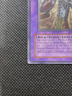 YuGiOh Multiple Piece Golem TDGS-EN038 Ultimate Rare Unlimited Edition Near Mint - Image 3