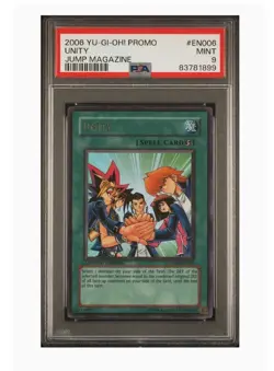 Yu-Gi-Oh! TCG - Unity - JUMP EN006 - Ultra Rare Limited Edition - PSA 9 (MINT) - Image 2