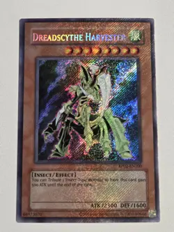 Dreadscythe Harvester RP02-EN100 Secret Rare Yugioh Retro Pack 2 Unlimited NM - Image 1