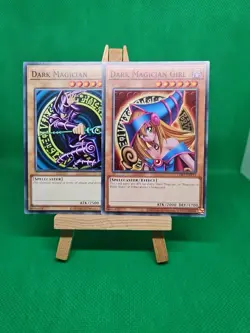Dark Magician & Dark Magician Girl LDK2-ENY10/ENY11 Common Unl Ed Yu-Gi-Oh Set - Image 2