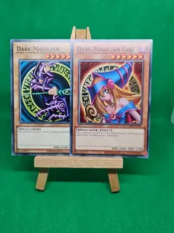 Dark Magician & Dark Magician Girl LDK2-ENY10/ENY11 Common Unl Ed Yu-Gi-Oh Set - Image 5