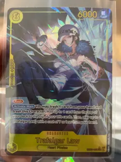 Trafalgar Law (Alternate Art) EB03-062 Extra Booster: One Piece Heroines Edition - Image 1