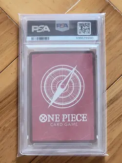 2024 One Piece EN Promo Monkey D. Luffy PSA Magazine Exclusive OP05-060 PSA 10 - Image 2