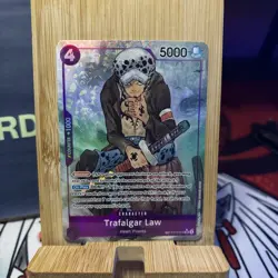 ST10-010 Trafalgar Law Treasure Rare OP07 English Alt Art One Piece TCG English - Image 2
