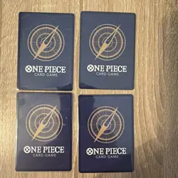 4x Monkey.D.Luffy ST01-012 SR - One Piece TCG - Starter Deck 1: Straw Hat Crew - Image 5