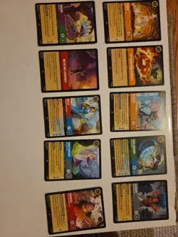 Disney Lorcana Lot Of 30 ( Sr, Rares, Foils) Foils First Picture - Image 2