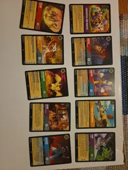 Disney Lorcana Lot Of 30 ( Sr, Rares, Foils) Foils First Picture - Image 2
