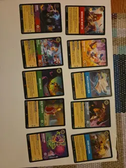 Disney Lorcana Lot Of 30 ( Sr, Rares, Foils) Foils First Picture - Image 3