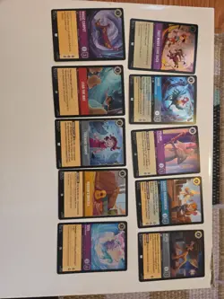 Disney Lorcana Lot Of 30 ( Sr, Rares, Foils) Foils First Picture - Image 1