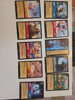 Disney Lorcana Lot Of 30 ( Sr, Rares, Foils) Foils First Picture - Image 2