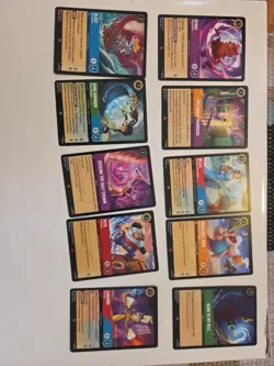 Disney Lorcana Lot Of 30 ( Sr, Rares, Foils) Foils First Picture - Image 3