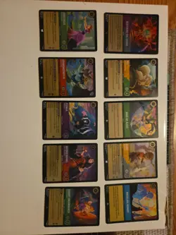 Disney Lorcana Lot Of 30 ( Sr, Rares, Foils) Foils First Picture - Image 1