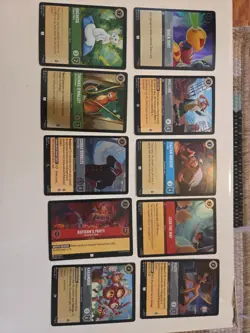 Disney Lorcana Lot Of 30 ( Sr, Rares, Foils) Foils First Picture - Image 1