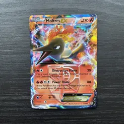 Pokemon bundle Moltres Ex 14/135 Team Plasma [heavy played/damaged] 7x cards. - Image 5