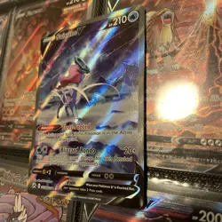 Suicune v GG38/GG70 Crown Zenith: Galarian Gallery Holo Card NM Condition - Image 3