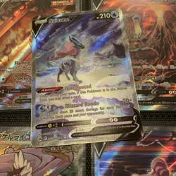 Suicune v GG38/GG70 Crown Zenith: Galarian Gallery Holo Card NM Condition - Image 4