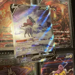 Suicune v GG38/GG70 Crown Zenith: Galarian Gallery Holo Card NM Condition - Image 5