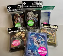 [Broccoli] Card Sleeves Assorted ANIME TCG Weiss MTG Yu-Gi-Oh Various Sizes & CT - Image 1