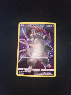 Armored Mewtwo SM228 Black Star Promo Holo Basic Psychic Card English MINT🔥 - Image 1