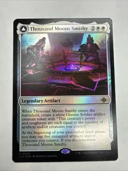 MTG the Lost Caverns of Ixalan Thousand Moons Smithy Foil 0039 NM Rare Card - Image 1