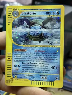 Blastoise 4/165 Expedition 2002 Rare Holo e-Series Pokemon Card TCG - Image 4