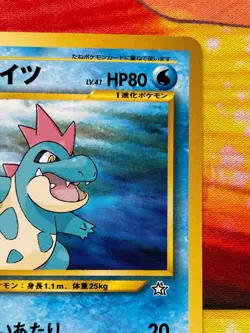 Croconaw No. 159 Japanese Neo Premium File - Promo Pokemon Card 1999 - NM - Image 3