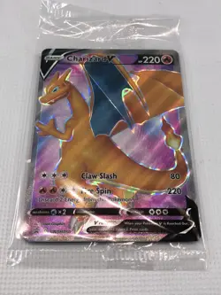 *SEALED* Pokemon Charizard V Promo SWSH050 Champions Path - Image 1