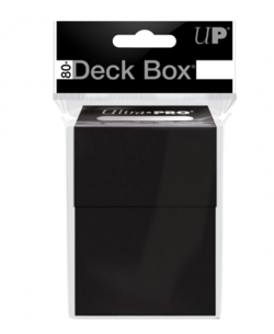 ultra pro +80 deck box porta carte nero per collezionare yugioh pokemon mazzo - Image 1