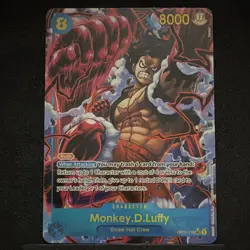 Monkey.D.Luffy OP11-118 Secret Rare Foil A Fist of Divine Speed (Alt Art) - Image 1