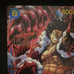 Monkey.D.Luffy OP11-118 Secret Rare Foil A Fist of Divine Speed (Alt Art) - Image 4