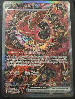 Oricorio EX 024 Me: Mega Evolution Promo Holo Pokemon Card Near Mint Condition - Image 1