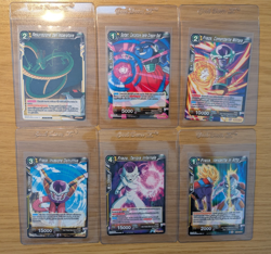 Dragon Ball Super Italian Sample 6 Cards total DBS - Image 1