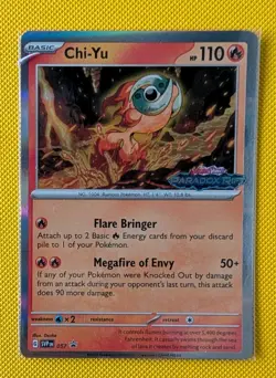Chi-Yu 057 Stamped Promo Paradox Rift Back Star Pokemon Card - Image 1