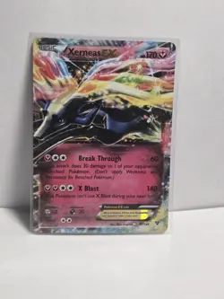 Pokemon TCG Xerneas EX Ultra Rare Holo Card XY Base Set - Image 1