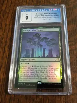 TOP POP ONE CGC 9 Boseiju Who Endures Foil Graded Magic Gathering MTG NEO 266 - Image 1
