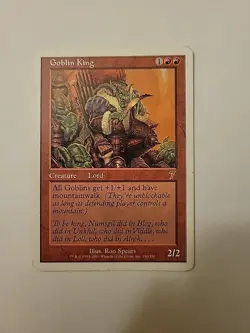 MTG - Goblin King- 7th Edition- Regular Rare - Image 2