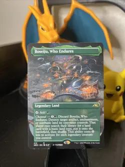 Boseiju, Who Endures (Borderless) Kamigawa: Neon Dynasty Regular - Image 1