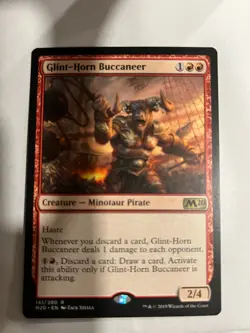 Glint-Horn Buccaneer - 2020 Core Set M20 - Magic the Gathering MTG Nice! - Image 1