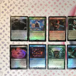 Final Fantasy MTG Common & Uncommon All Foil x10 NM - Image 2