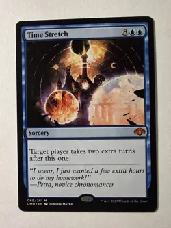 MTG Time Stretch (69/520) Dominaria Remastered NM DMR - Image 1